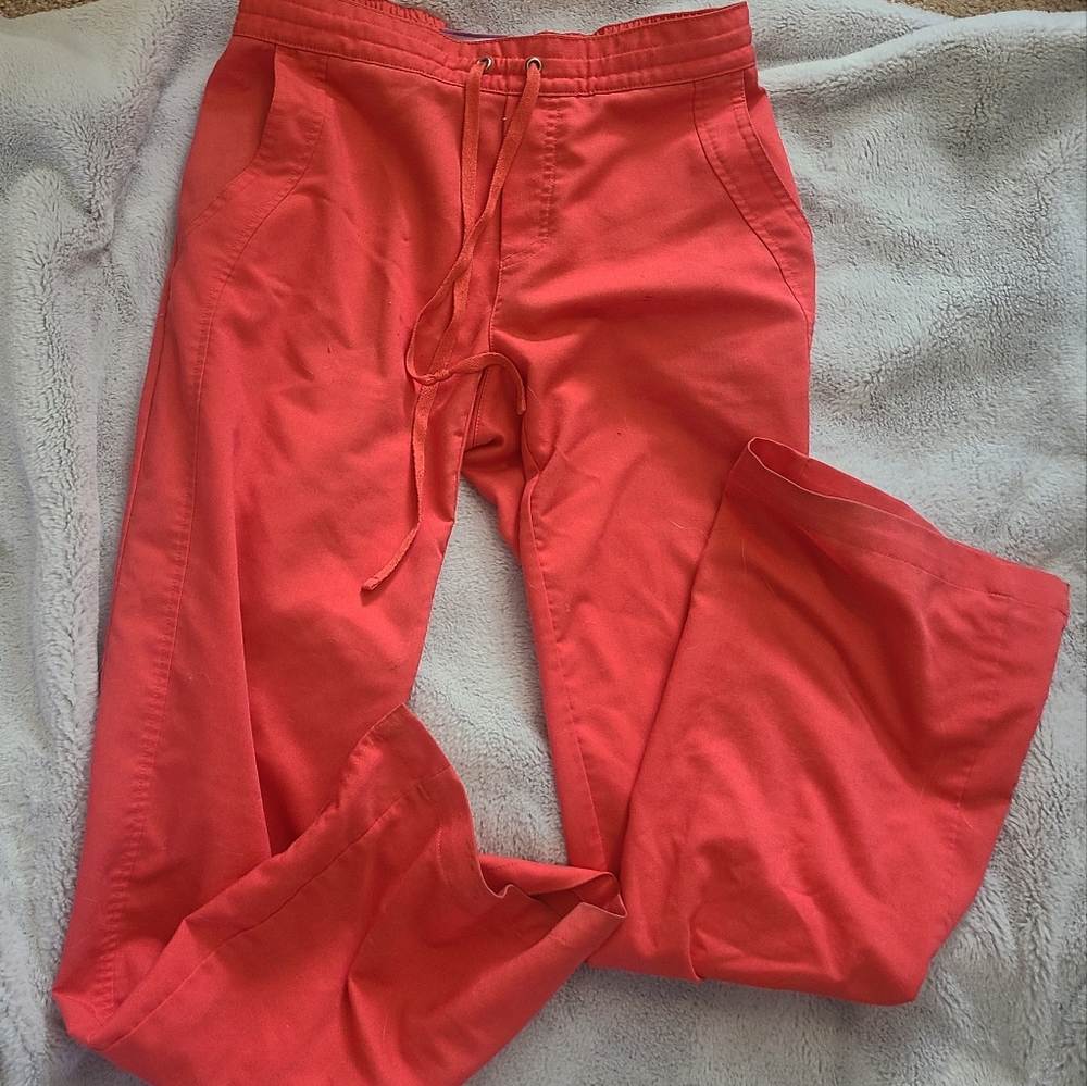 Pink scrub pants